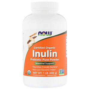 NOW ORG Inulin 454 g (,  2)