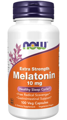 NOW Melatonin 10 mg 100 vcaps (,  1)