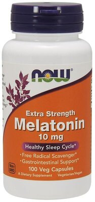 NOW Melatonin 10 mg 100 vcaps (,  4)