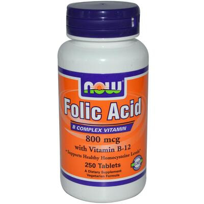 NOW Folic Acid 250 tabs (,  6)