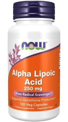 NOW Alpha Lipoic Acid 250 mg 120 caps (,  3)