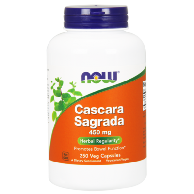NOW Cascara Sagrada 450 mg 250 vcaps (,  3)