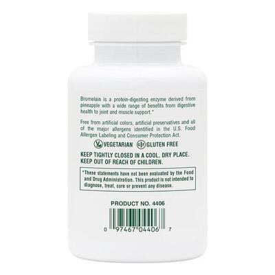 Natures Plus Ultra Bromelain 1500 mg 60 Tablets (,  1)