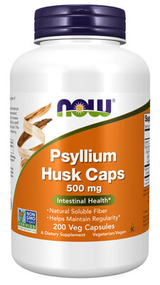 NOW PSYLLIUM HUSK 500mg 200 VCAPS (,  1)