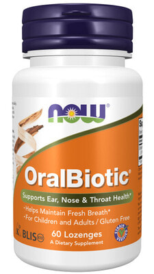 NOW OralBiotic 60 lozenges (,  1)