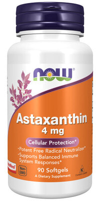 NOW Astaxanthin 4 mg 90 softgels (,  1)