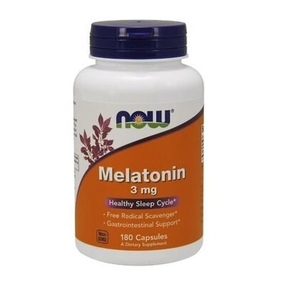 NOW Melatonin 3mg 180 vcaps (,  4)