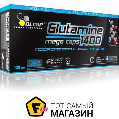 OLIMP Glutamine 1400 Mega Caps 120 caps (,  1)