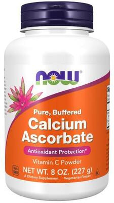 NOW Calcium Ascorbate 227 g (,  3)