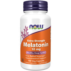 NOW Melatonin 10 mg 100 vcaps.  2