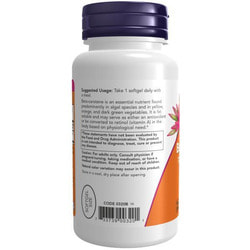 NOW Natural Beta Carotene 25000 iu 90 softgels.  2