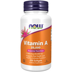 NOW Vitamin A 25000 250 softgels.  2