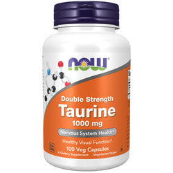 NOW Taurine 1000 mg 100 vcaps.  2