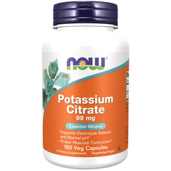 NOW Potassium Citrate 99 mg 180 vcaps.  2