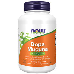 NOW Dopa Mucuna 180 vcaps.  2