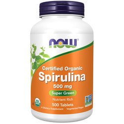 NOW Spirulina 500 mg 500 tabs.  2