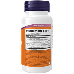 NOW Resveratrol 50 mg 60 vcap.  2