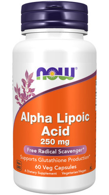 NOW Alpha Lipoic Acid 250 mg 60 caps