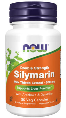 NOW Silymarin 300 mg 50 vcaps