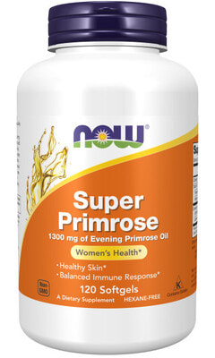 NOW Super Primrose 120 softgels