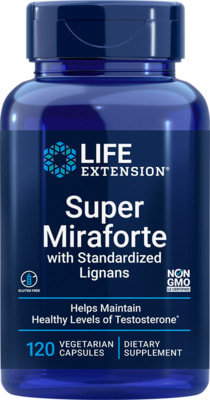 Life Extension Super Miraforte with Standardized Lignans 120 vcaps ()