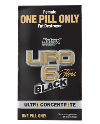 Nutrex Lipo-6 Black Hers Ultra Concentrate 60 caps