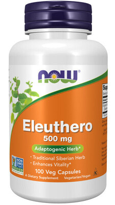 NOW Eleuthero 500 mg 100 vcaps ()