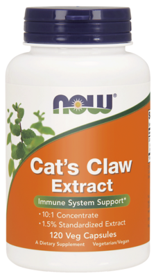 NOW Cat`s Claw Extract 120 vcaps ()