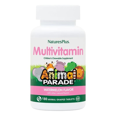 Natures Plus Animal Parade Multivimin&Mineral 180 Chewable tabs (  180  )