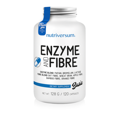 Nutriversum Basic-Enzyme&Fibre 128gr 120 capsules ()