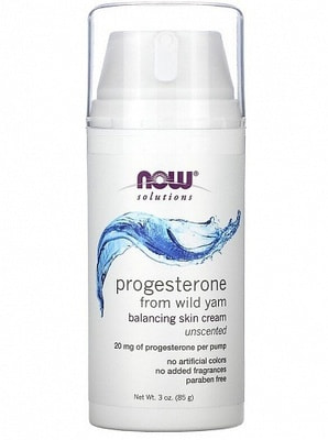 NOW Progesterone Cream 3 oz ()