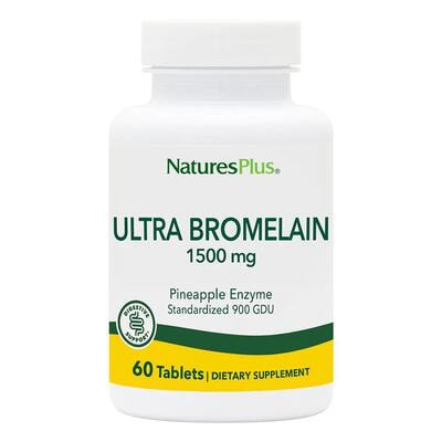 Natures Plus Ultra Bromelain 1500 mg 60 Tablets ()
