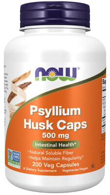 NOW PSYLLIUM HUSK 500mg 200 VCAPS ()