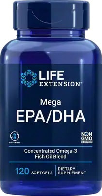 Life Extension Mega EPA/DHA 120 sgels