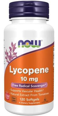 NOW LYCOPENE 10mg 120 SGELS ()