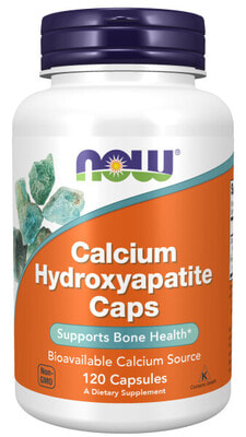 NOW Calcium Hydroxyapatite Caps 120 caps ()