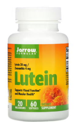 Jarrow Lutein 20 MG 60 SGels