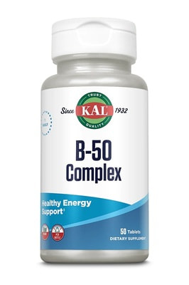 KAL B-Complex 50 50mg 50 tab