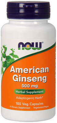 NOW American Ginseng 500 mg 100 vcaps ()