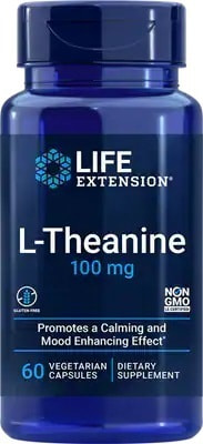 Life Extension L-Theanine 100 mg 60 vcaps