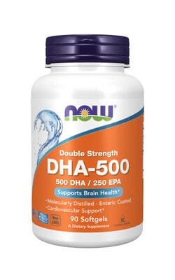 NOW DHA-500 90 softgels ()