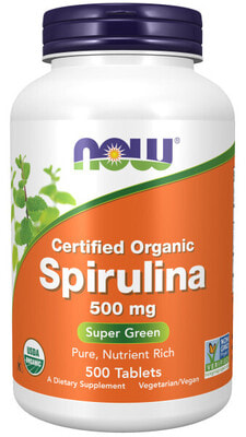 NOW Spirulina 500 mg 500 tabs ()