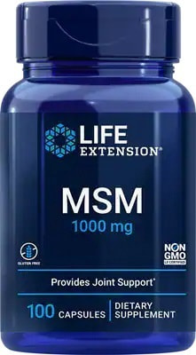 Life Extension MSM 1000 mg 100 cap