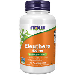 NOW Eleuthero 500 mg 100 vcaps