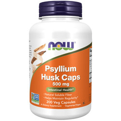 NOW PSYLLIUM HUSK 500mg 200 VCAPS